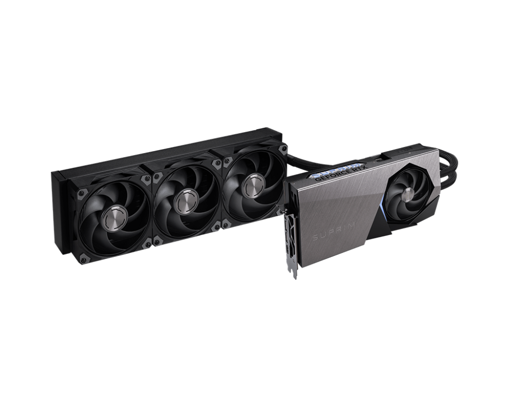 GeForce RTX 5080 16G SUPRIM LIQUID SOC