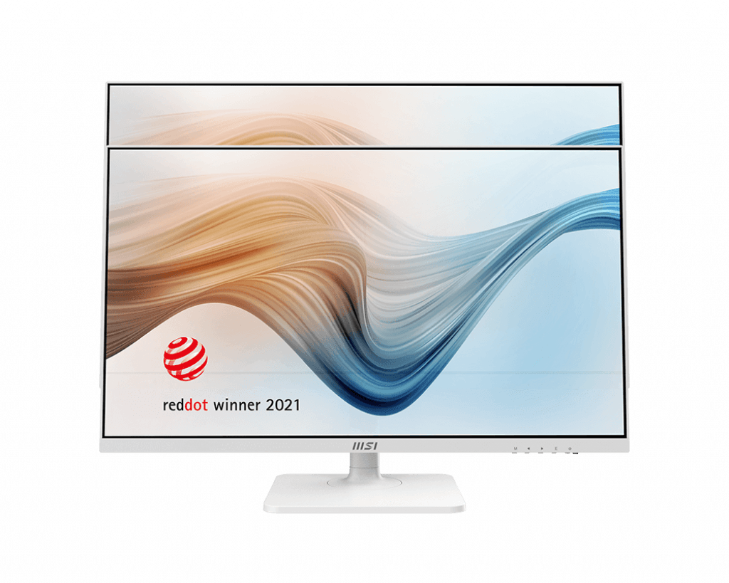 MSI Modern MD272QXP 27 WQHD Desktop Monitor - IPS Panel 2560x1440, 100Hz, Eye Comfort, VESA Mount, Built-in Speakers, 4-Way Adjustable - HDMI 1.4b, DisplayPort 1.2a, USB 2.0