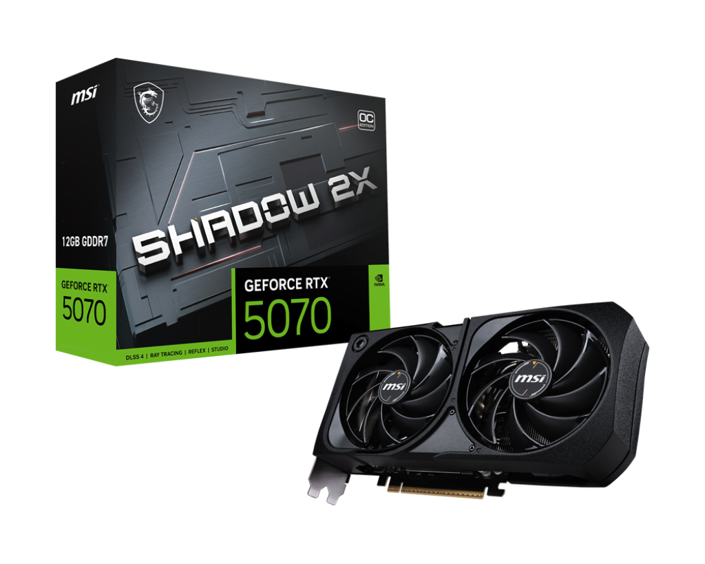 GeForce RTX 5070 12G SHADOW 2X OC