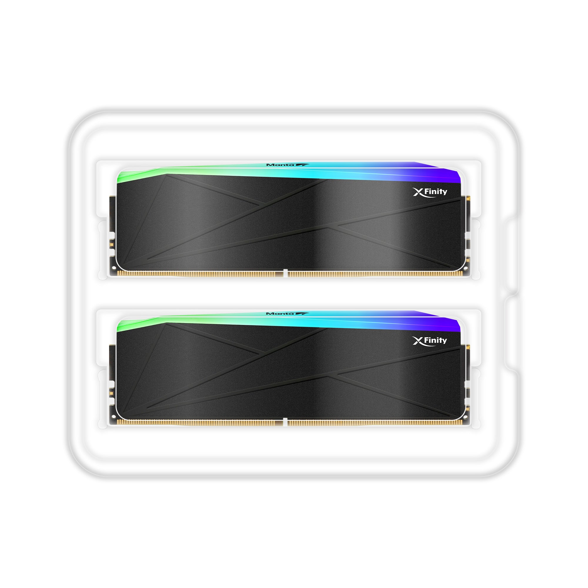 V-COLOR Manta XFinity RGB DDR5 32GB (16GBx2) 7600MHz XMP 3.0 and AMD EXPO CL38