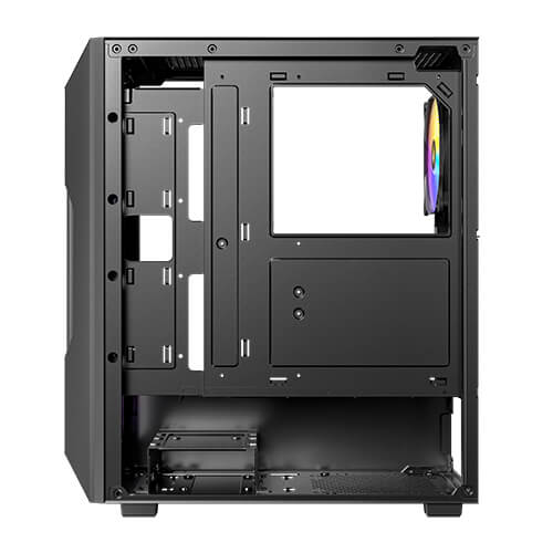 ANTEC AX61 Mid-Tower ATX Gaming Case with Mesh Front Panel, Included Fans( 3 x 120mm ARGB fans in front + 1x 120mm ARGB fan in rear), Tempered Glass Side Panels, 360mm Radiator Support