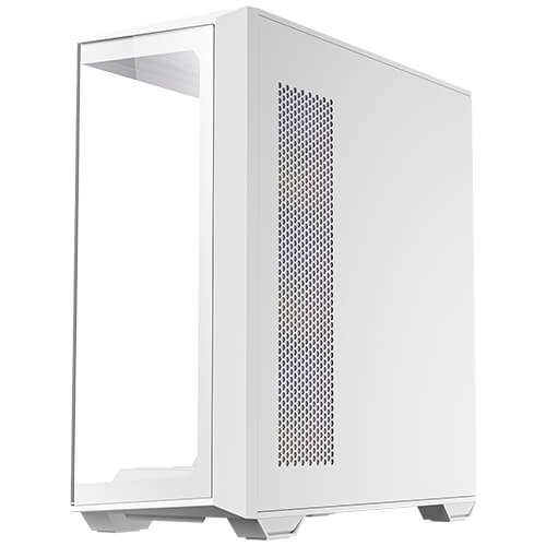 Antec C3 ARGB White , 3 x 120mm & 1 x 120mm ARGB PWM Fans Included, Up to 8 Fans Simultaneously, Type-C,Seamless Tempered Glass Front & Side Panels, 360mm Radiator Support, Mid-Tower ATX PC Case (Copy)