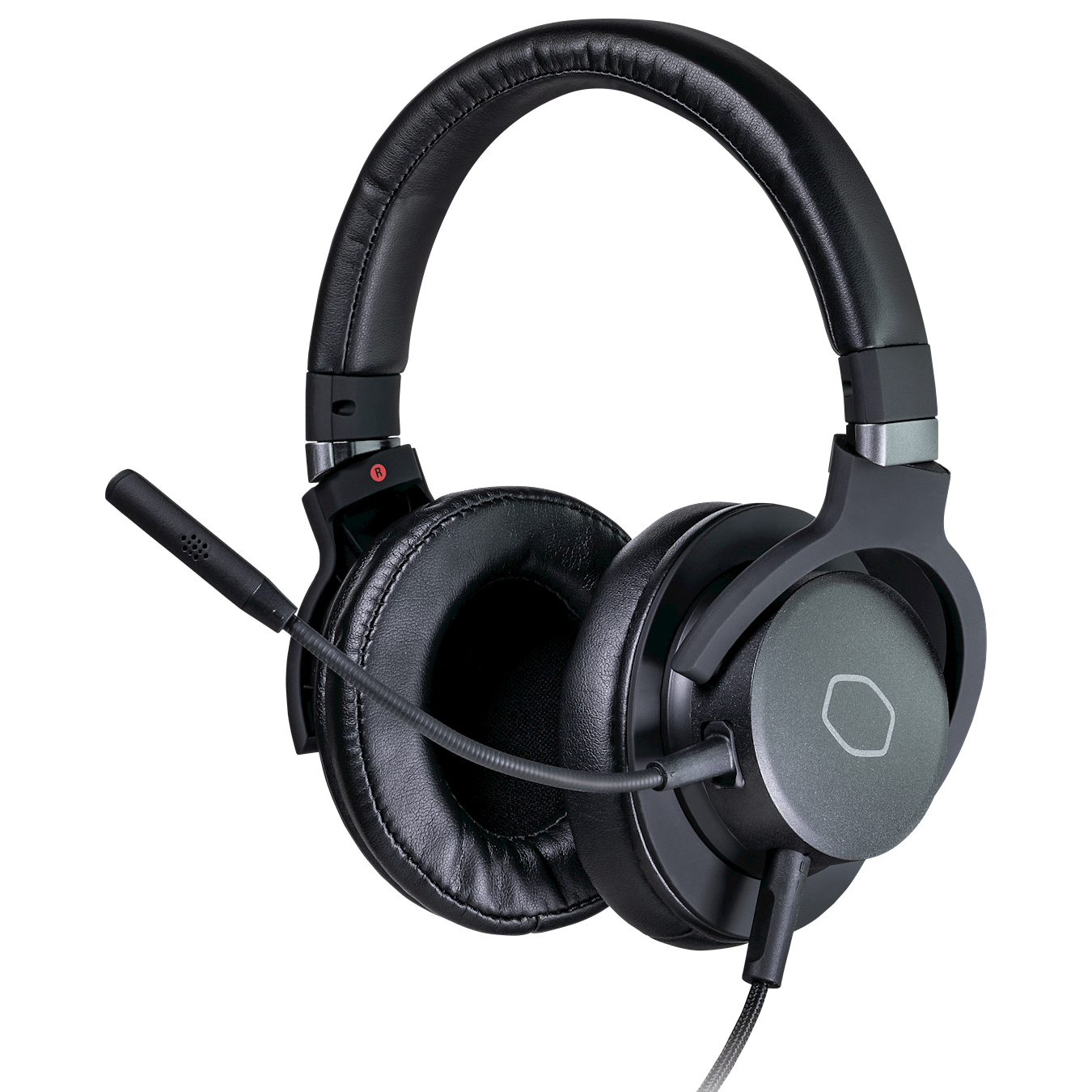 Cooler Master MH-751 MH751 2.0 Gaming Headset with Plush, Swiveled Earcups, 40mm Neodymium Drivers, and Omni-Directional Boom Mic for PC, PS4, and Xbox,Black