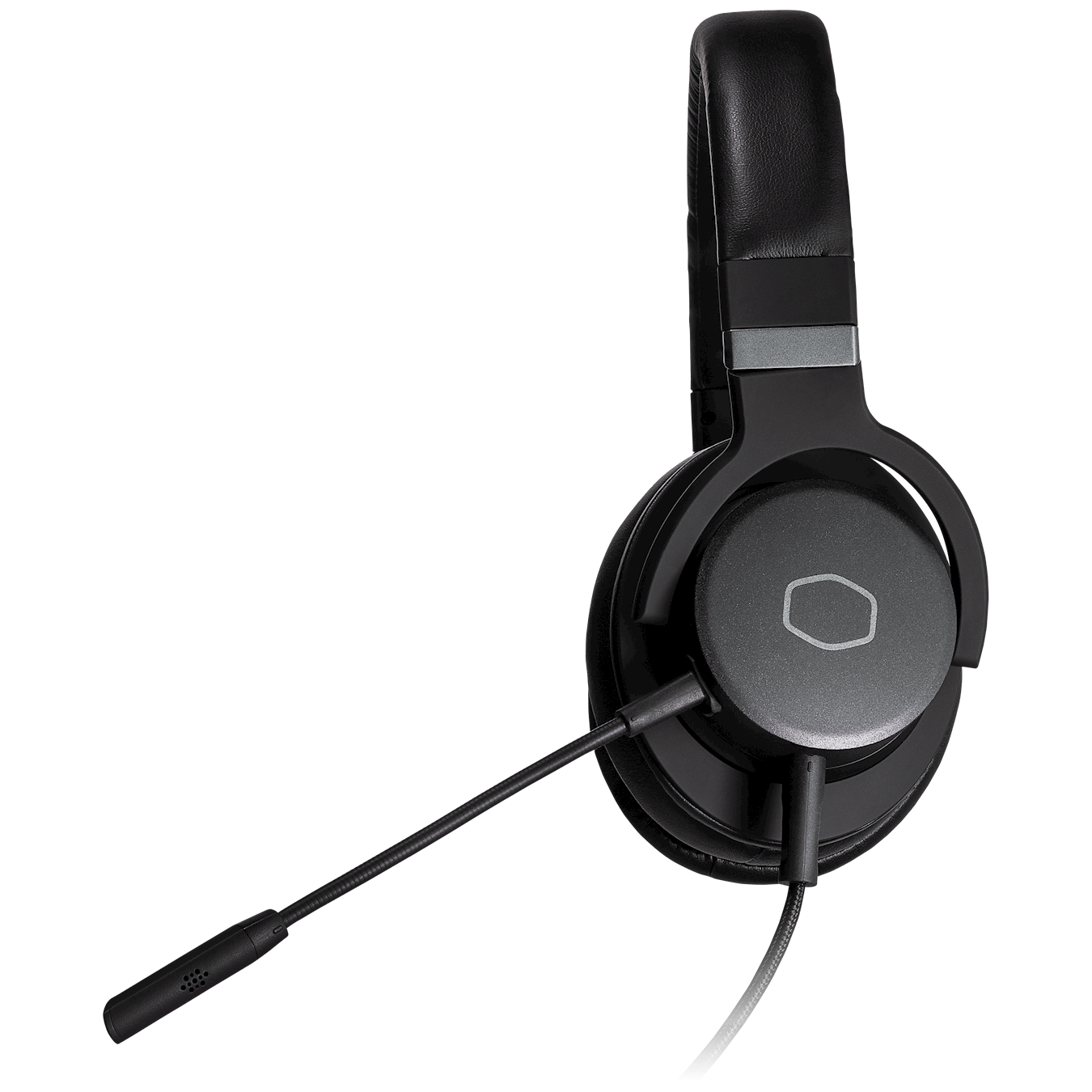 Cooler Master MH-751 MH751 2.0 Gaming Headset with Plush, Swiveled Earcups, 40mm Neodymium Drivers, and Omni-Directional Boom Mic for PC, PS4, and Xbox,Black