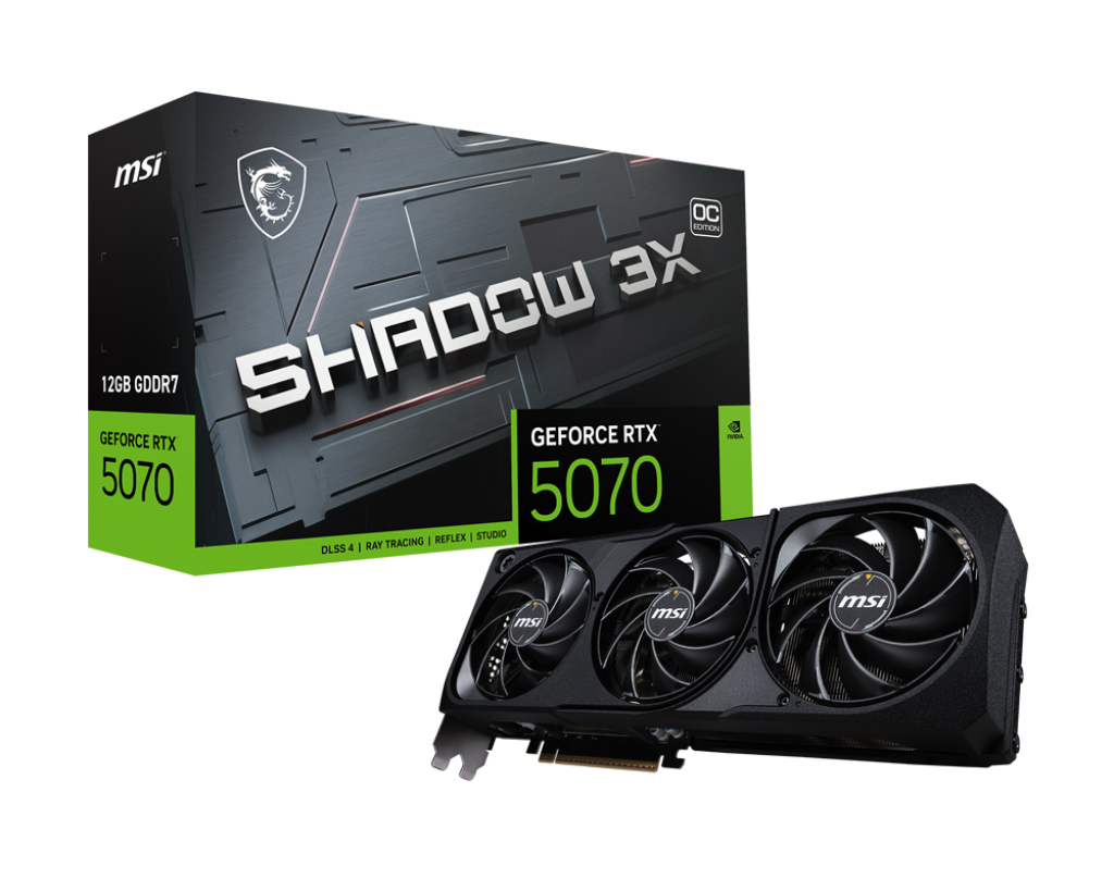 GeForce RTX 5070 12G SHADOW 3X OC