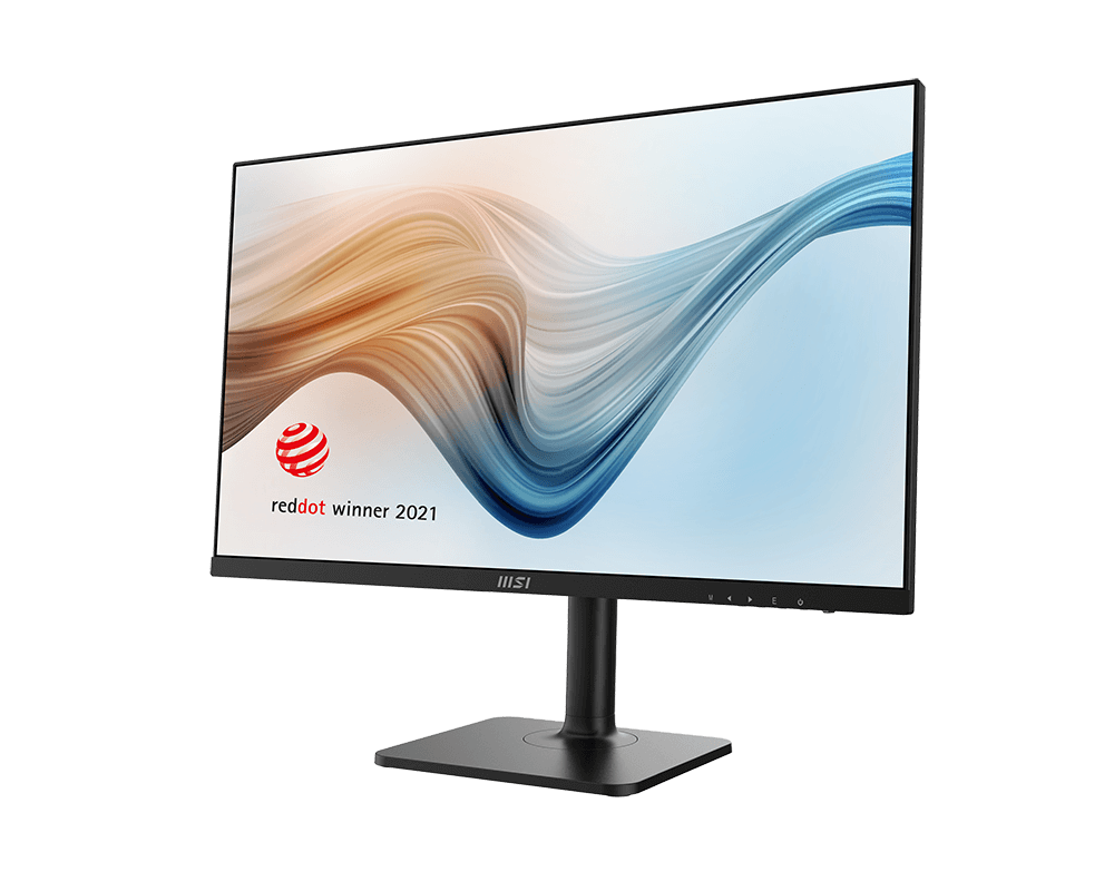 MSI Modern MD272XP 27-inch IPS 1920 x 1080 (FHD) Computer Monitor, 100 Hz, Adaptive-Synch, HDR Ready, HDMI, DisplayPort, USBC 65W Power Delivery, KVM, VESA, Height Adjustable, Speaker, 1ms, Black