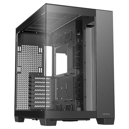 Antec C8, RTX 40 GPU Support, Independent PSU Cooling, Type-C 10Gbps Port, Seamless Tempered Glass Side Panels, 360mm Radiator Support, Full-Tower E-ATX PC Case Cabinet