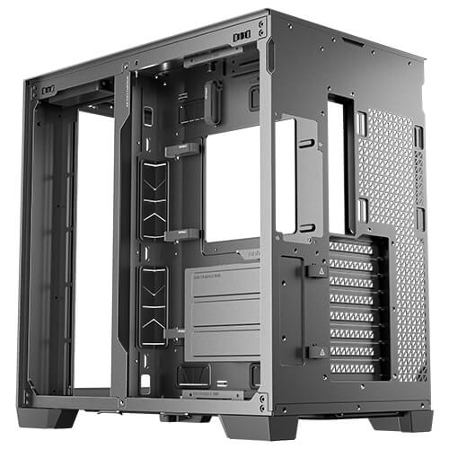 Antec C8, RTX 40 GPU Support, Independent PSU Cooling, Type-C 10Gbps Port, Seamless Tempered Glass Side Panels, 360mm Radiator Support, Full-Tower E-ATX PC Case Cabinet