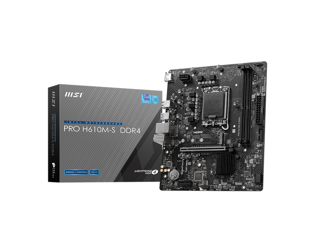 PRO H610M-S DDR4