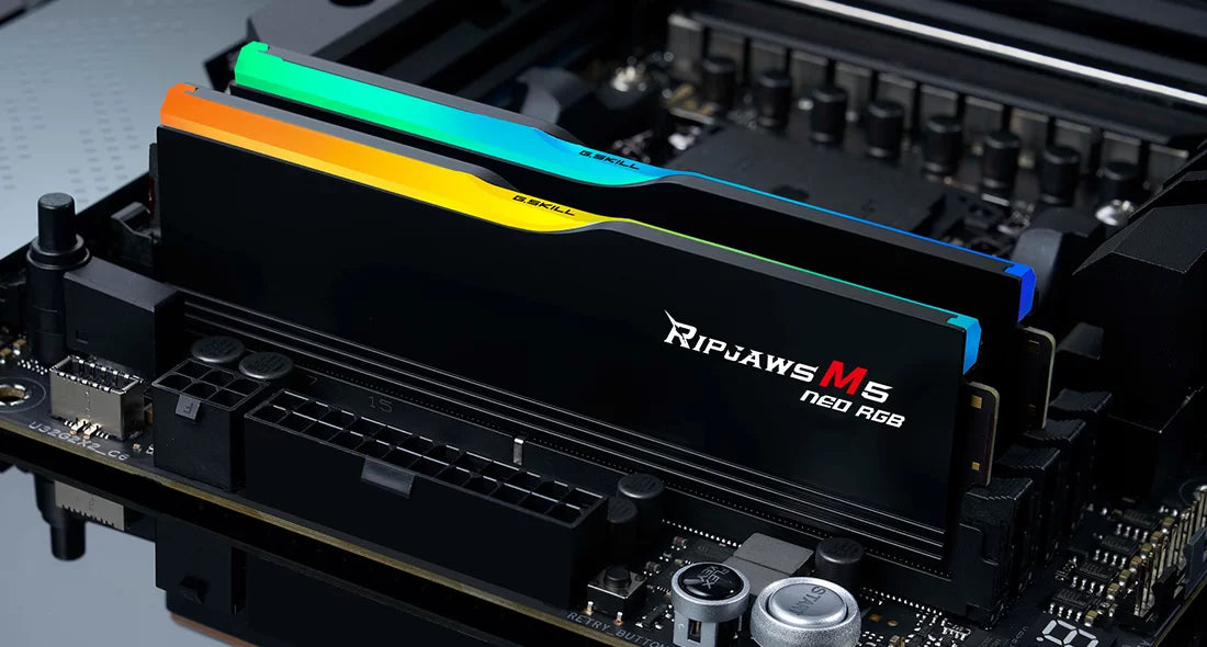 Ripjaws M5 Neo RGB Series (AMD Expo) DDR5 RAM 32GB (2x16GB) 6000MT/s CL36-48-48-96