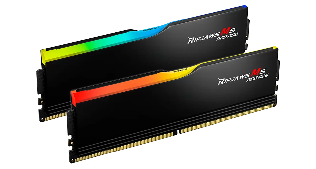 Ripjaws M5 Neo RGB Series (AMD Expo) DDR5 RAM 32GB (2x16GB) 6000MT/s CL36-48-48-96