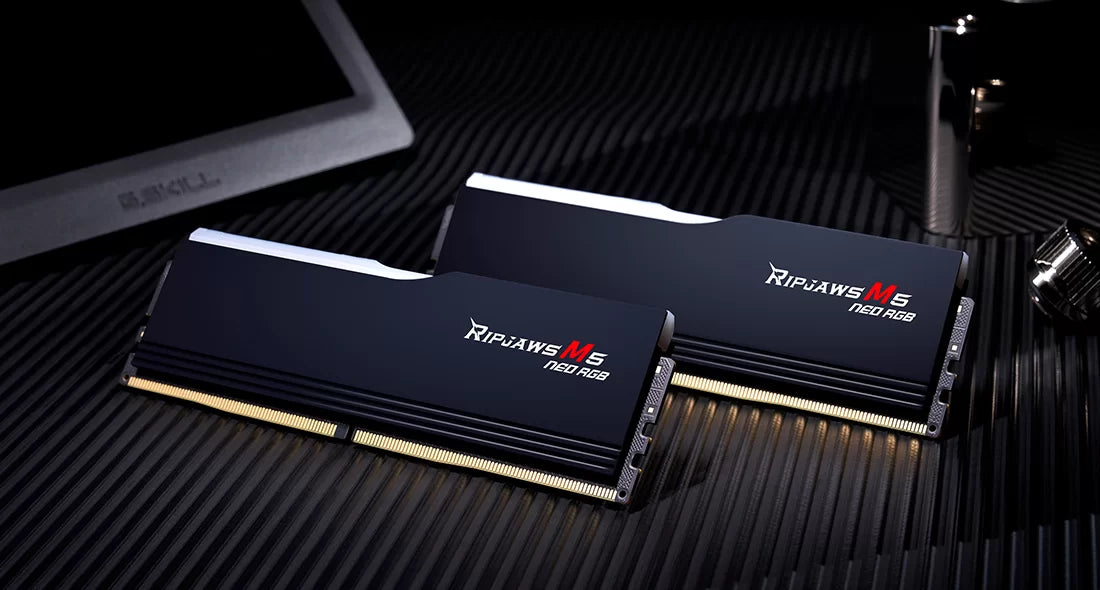 Ripjaws M5 Neo RGB Series (AMD Expo) DDR5 RAM 32GB (2x16GB) 6000MT/s CL36-48-48-96