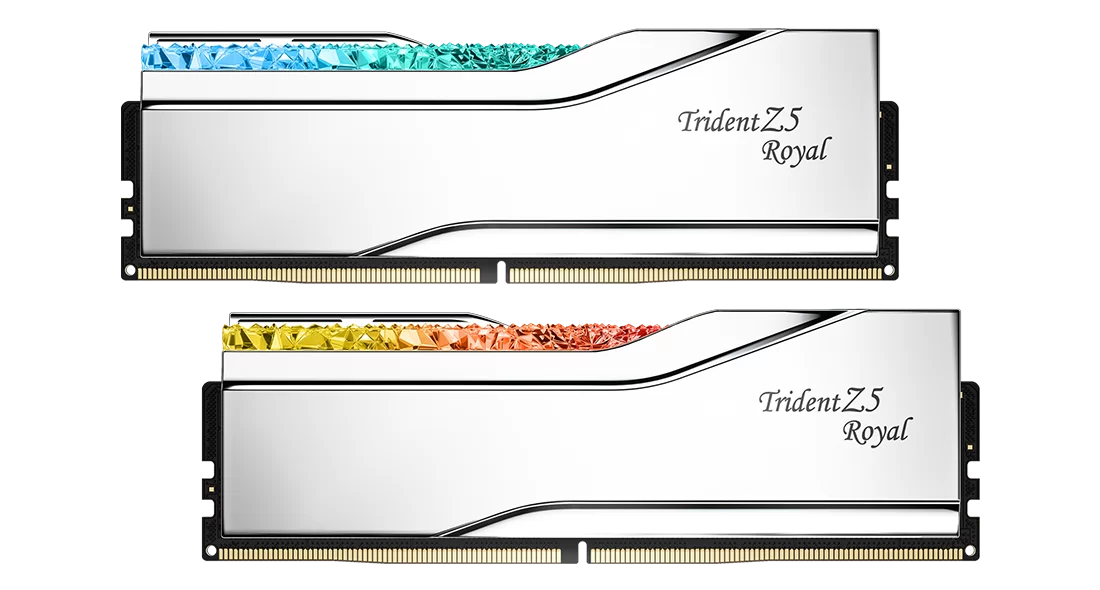 G.SKILL Trident Z5 Royal Series (Intel XMP 3.0) DDR5 RAM 64GB (2x32GB) 6400MT/s CL32-39-39-102