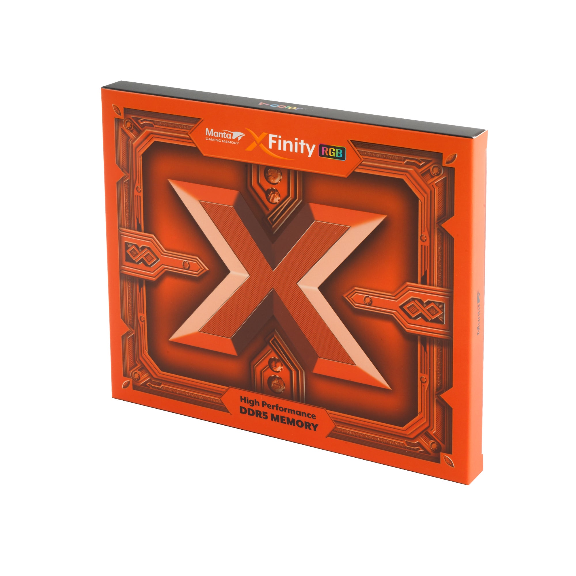 V-COLOR Manta XFinity RGB DDR5 32GB (16GBx2) 6400MHz