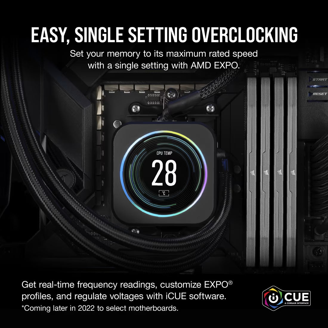 Corsair VENGEANCE Grey 16GB DDR5 DRAM 6000MT/s CL36 AMD EXPO & Intel XMP