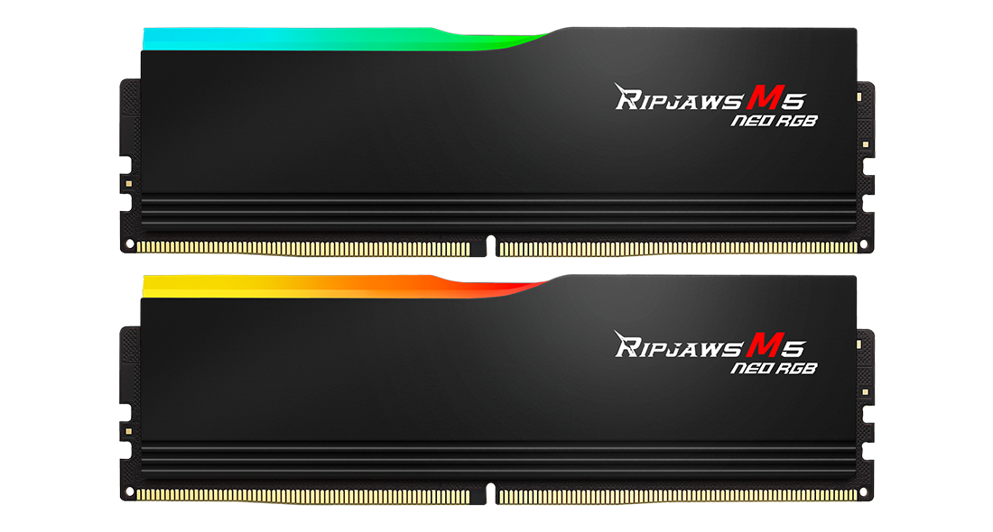 Ripjaws M5 Neo RGB Series (AMD Expo) DDR5 RAM 32GB (2x16GB) 6000MT/s CL36-48-48-96