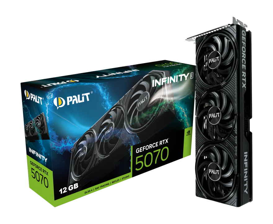RTX5070 INFINITY 3 12GB GDDR7 192bit 3-DP HDMI