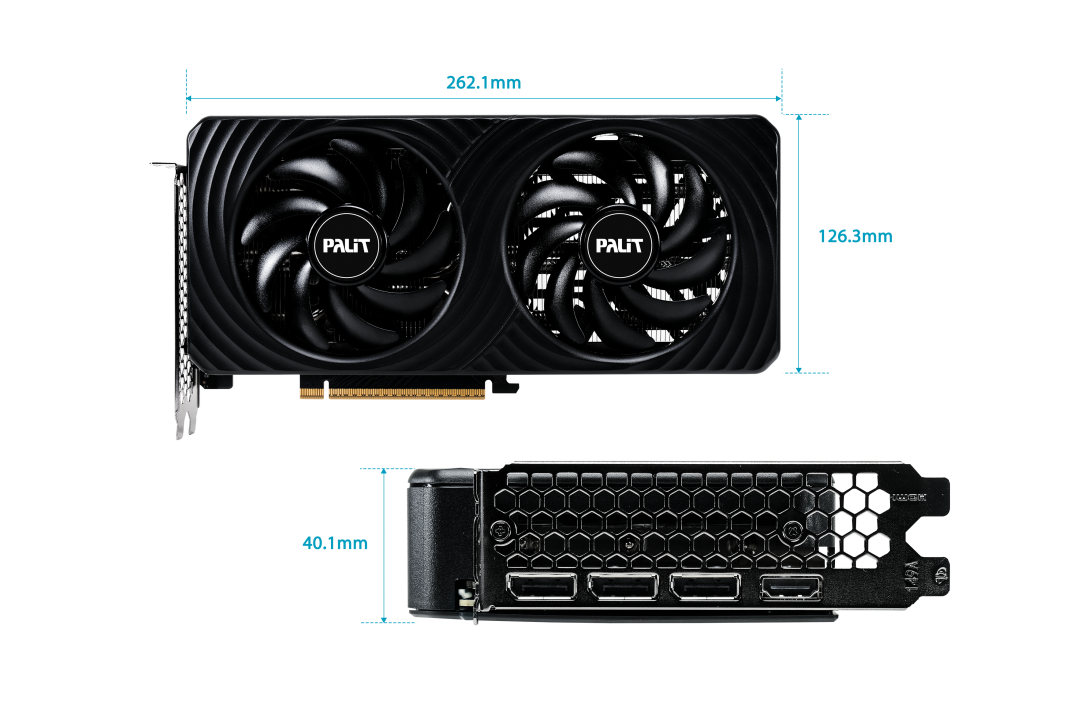 RTX 5060 DUAL 8GB GDDR7 128bit 3-DP HDMI